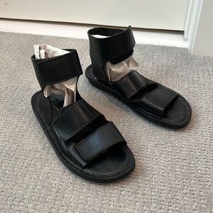 TRIPPEN Sandals. 3 adjustable straps. 2 on top of feet. 1 ankle strap. EUC